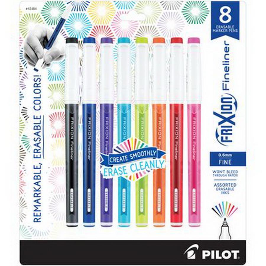 FRIXION FINELINER 8PK ASSORT - Sewingmachinesplus.com