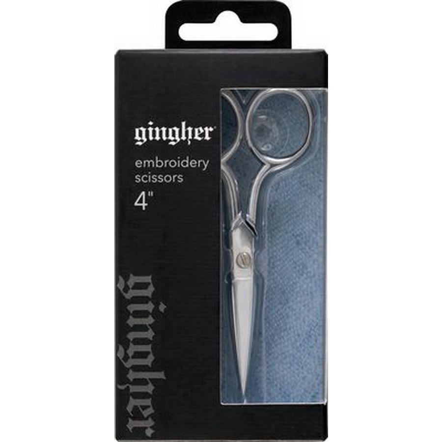 Gingher 4" Embroidery Scissors - Sewingmachinesplus.com