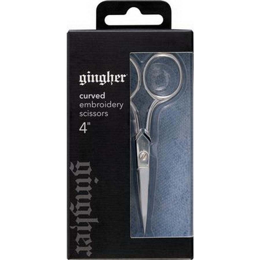 Gingher 4" Curved Embroidery - Sewingmachinesplus.com