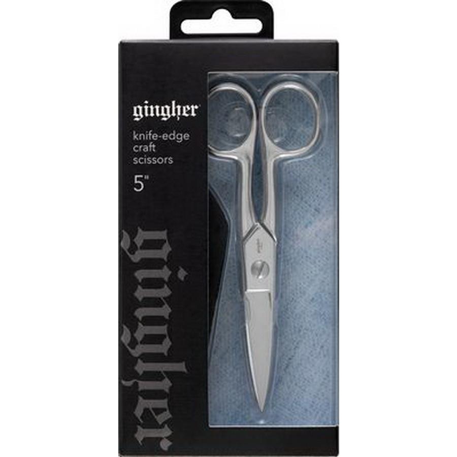 Gingher 5in Knife Edge Craft - Sewingmachinesplus.com