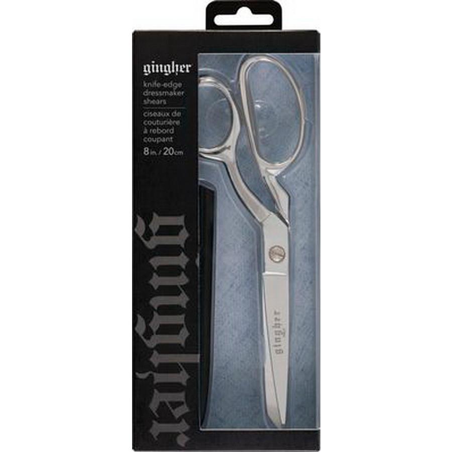 Gingher 8" Knife Edge Scissors - Sewingmachinesplus.com