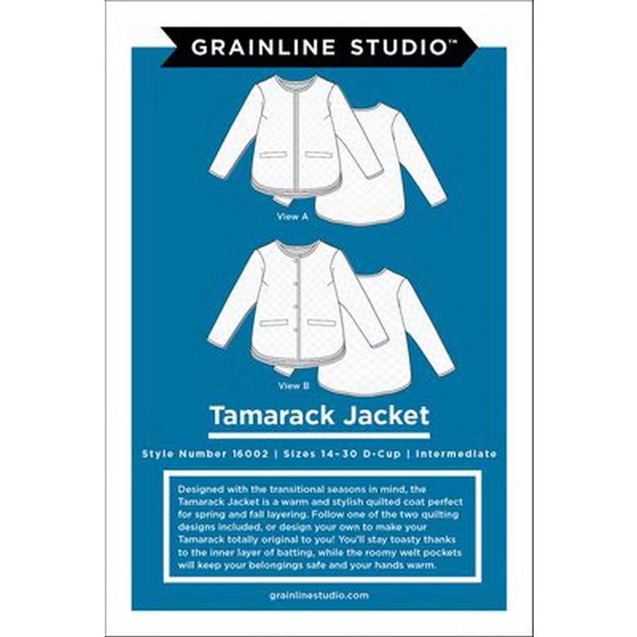 Grainline Studio LLC Tamarack Jacket Pattern 14 - 30 - Sewingmachinesplus.com