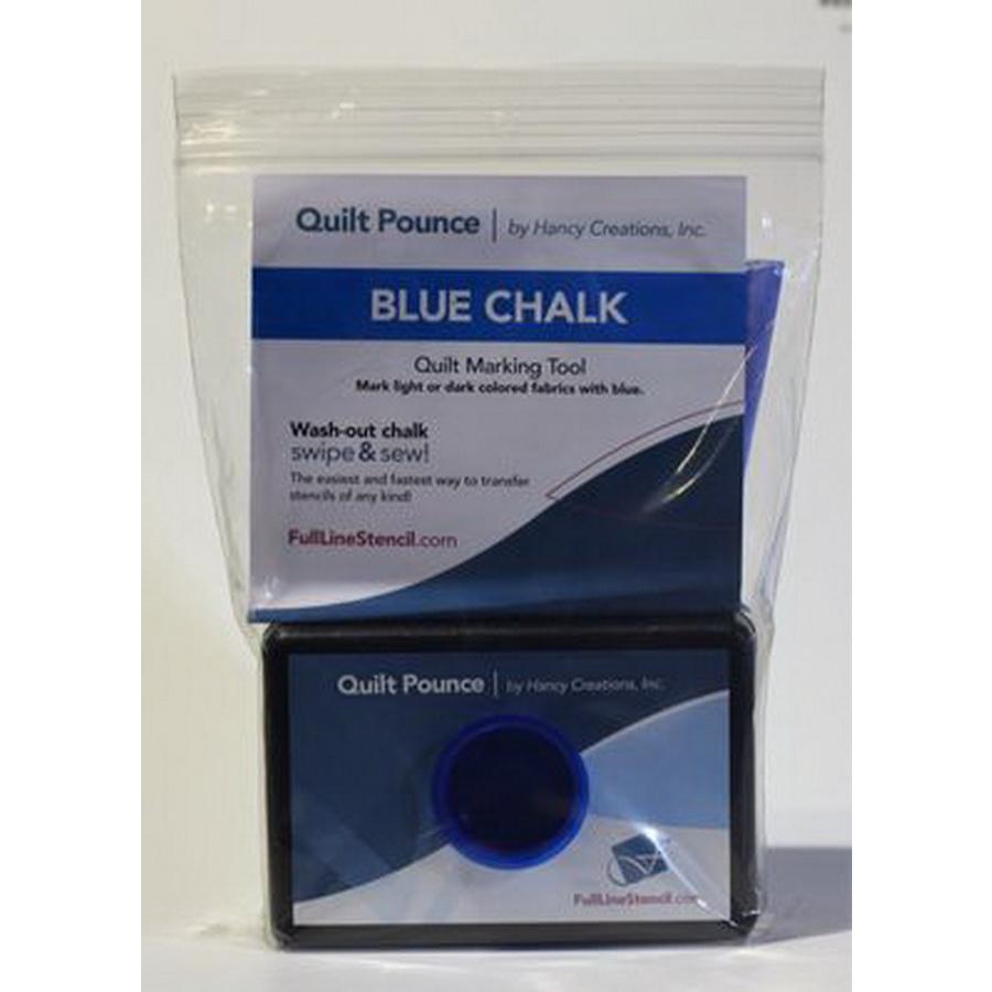 Full Line Stencil Blue Quilt Pounce Pad - Sewingmachinesplus.com