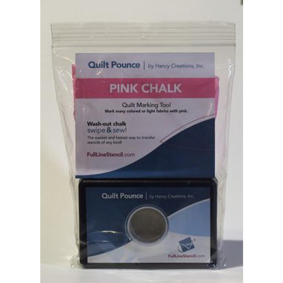 Full Line Stencil Pink Quilt Pounce Pad - Sewingmachinesplus.com