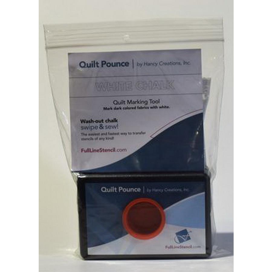 Full Line Stencil White Quilt Pounce Pad - Sewingmachinesplus.com