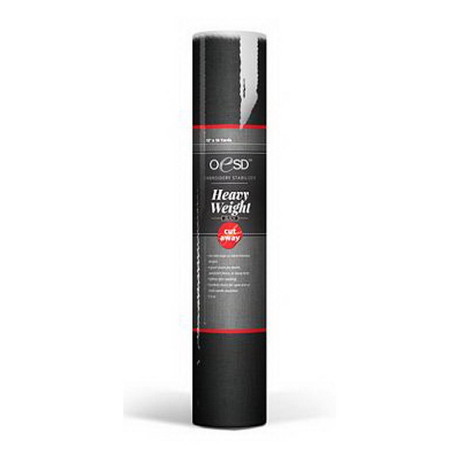 HW CutAway 2.5oz 15 in x10yd Blck - Sewingmachinesplus.com