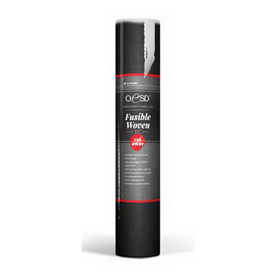 Black Fusible Woven 15x5yd - Sewingmachinesplus.com