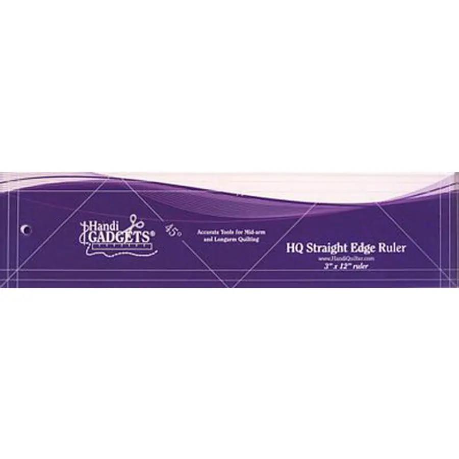Straight Edge Ruler 3inx12in - Sewingmachinesplus.com