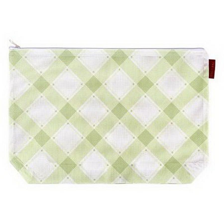 Olive Mad Plaid Project Bag - Sewingmachinesplus.com