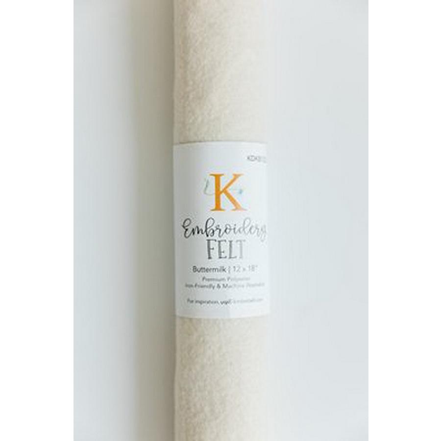 Embroidery Felt Buttermilk - Sewingmachinesplus.com