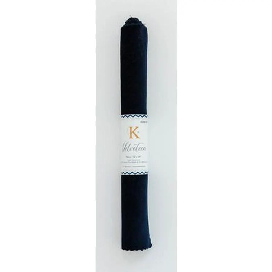 Velveteen 12 x 24 Navy - Sewingmachinesplus.com