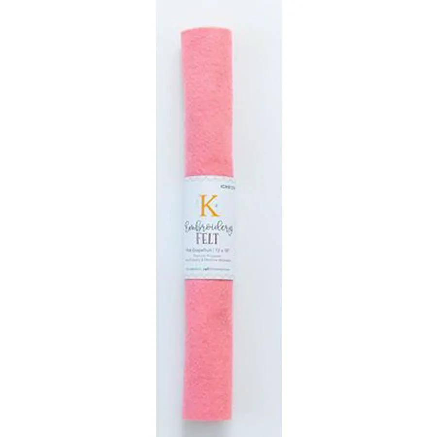EmbroideryFeltPinkGrapefruit - Sewingmachinesplus.com