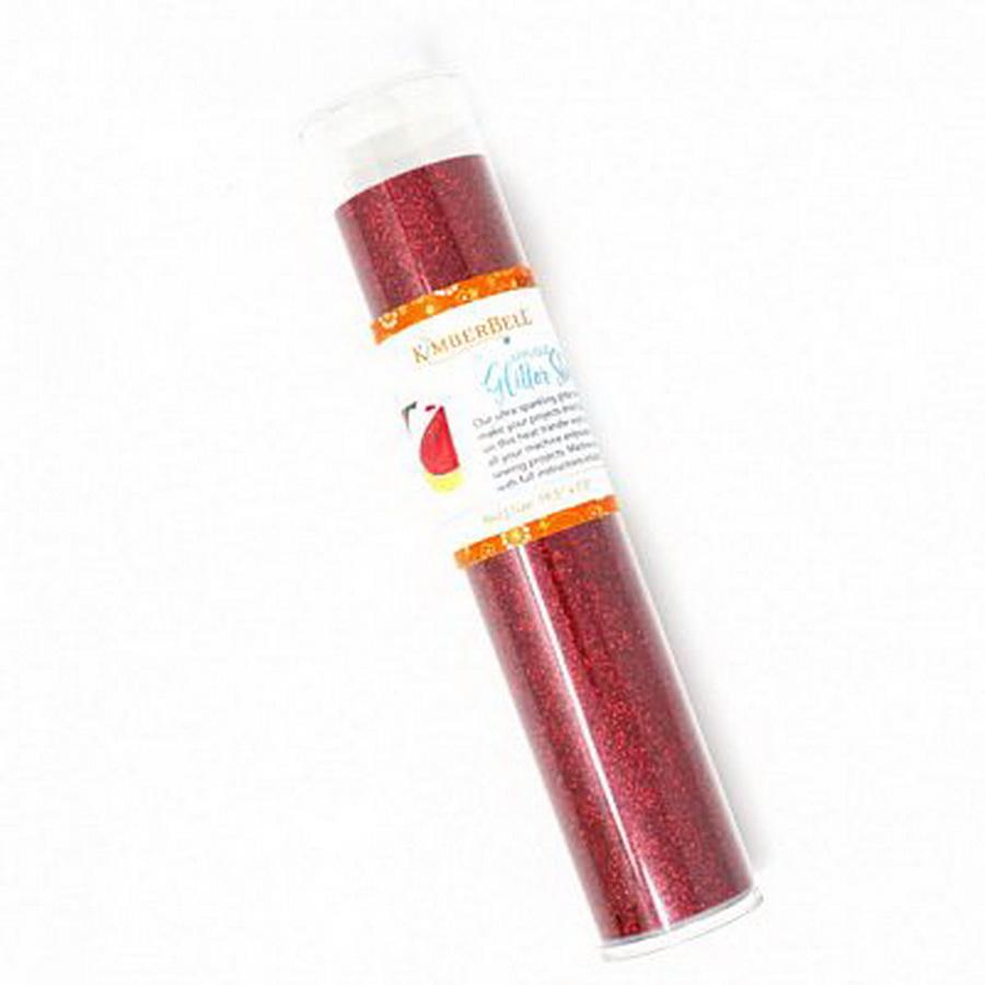 Applique Glitter Sheet - Red - Sewingmachinesplus.com