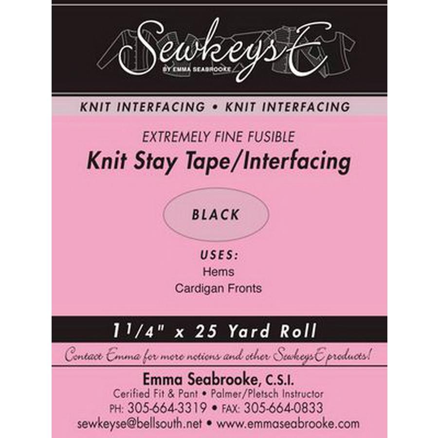 Fsbl Knit Stay Tape 1.25 in Extremely Fine BL 98