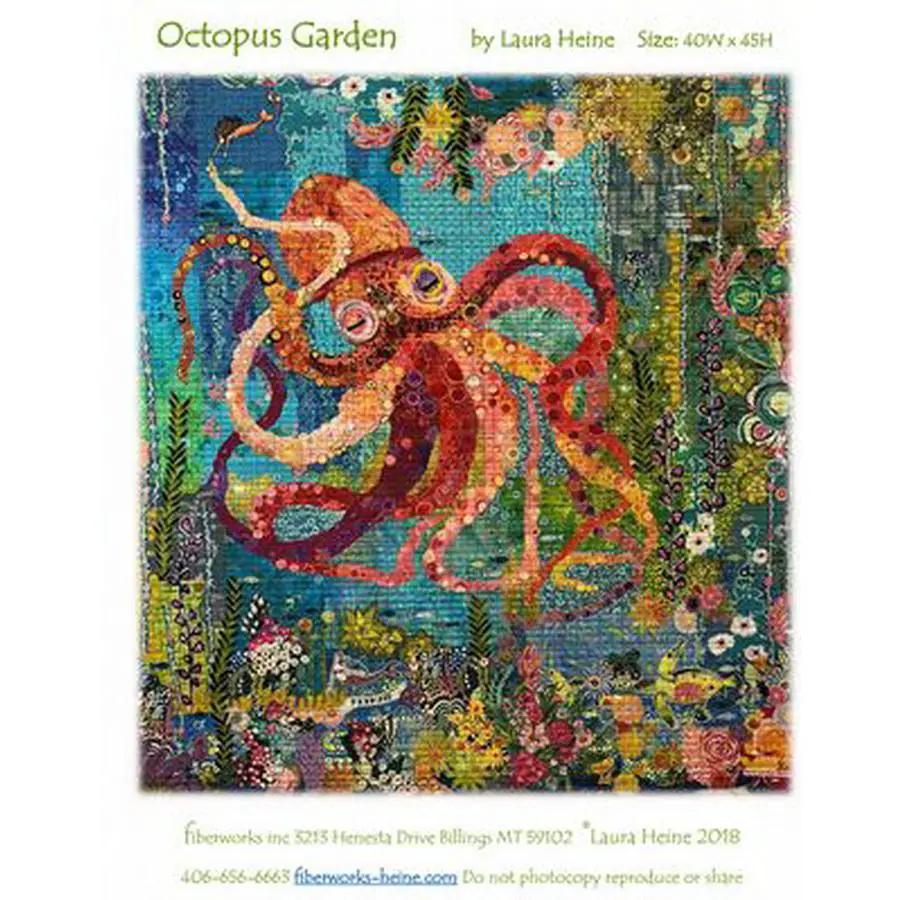 Fiberworks Octopus Garden Collage Pattern - Sewingmachinesplus.com