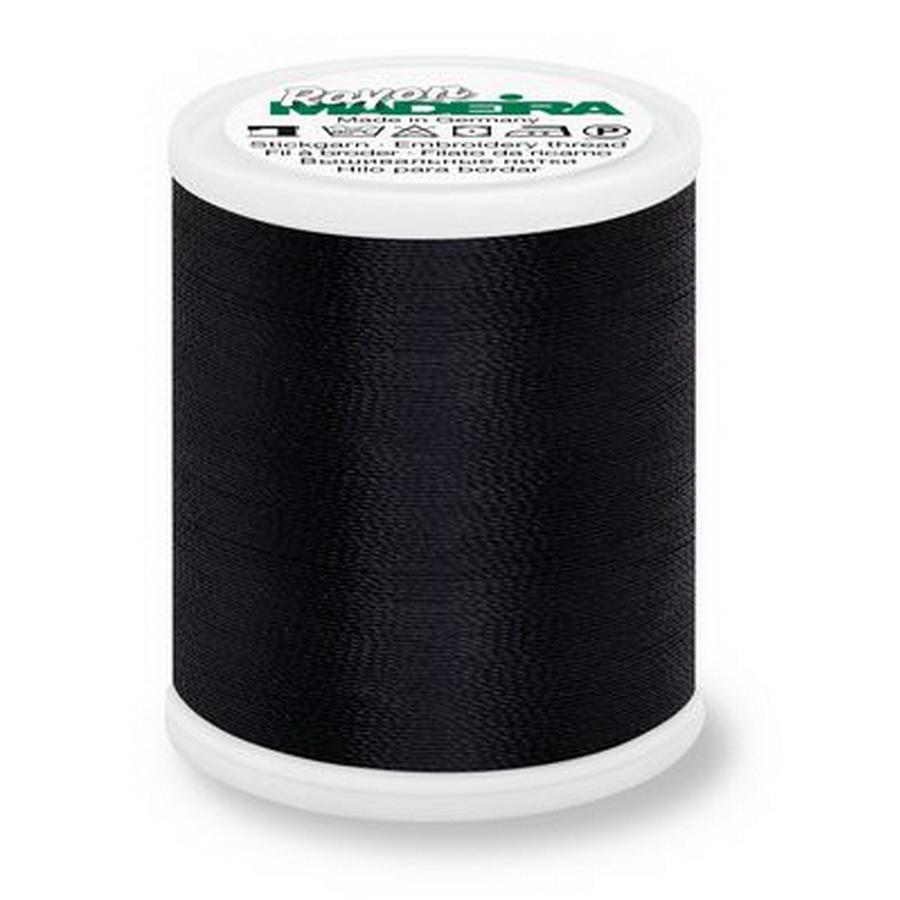 Rayon Thread No 40 1000m 1100yd - Black - Sewingmachinesplus.com