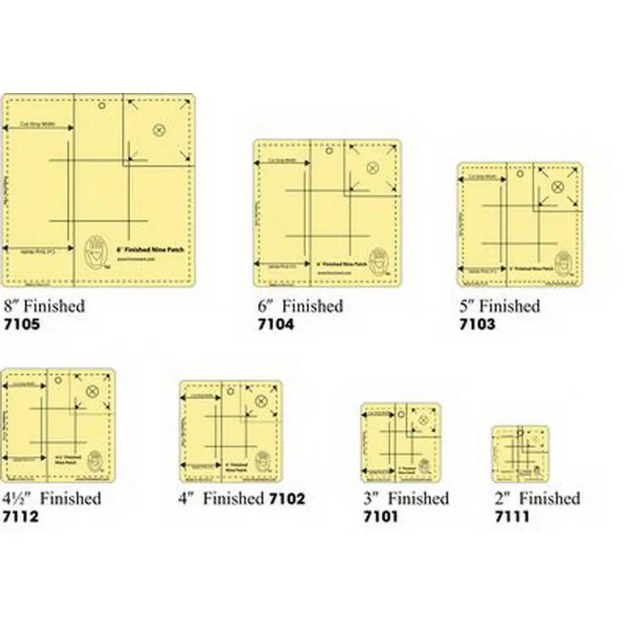 All 7 Ruler Bundle - Sewingmachinesplus.com