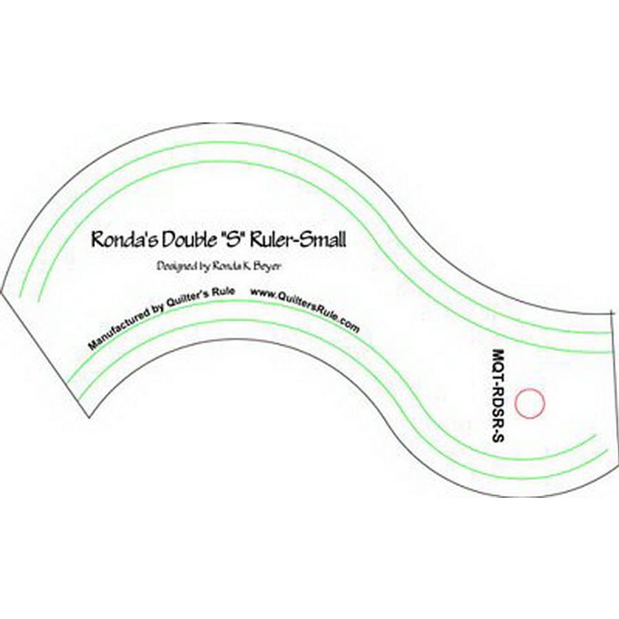 Ronda s Double S Ruler Small