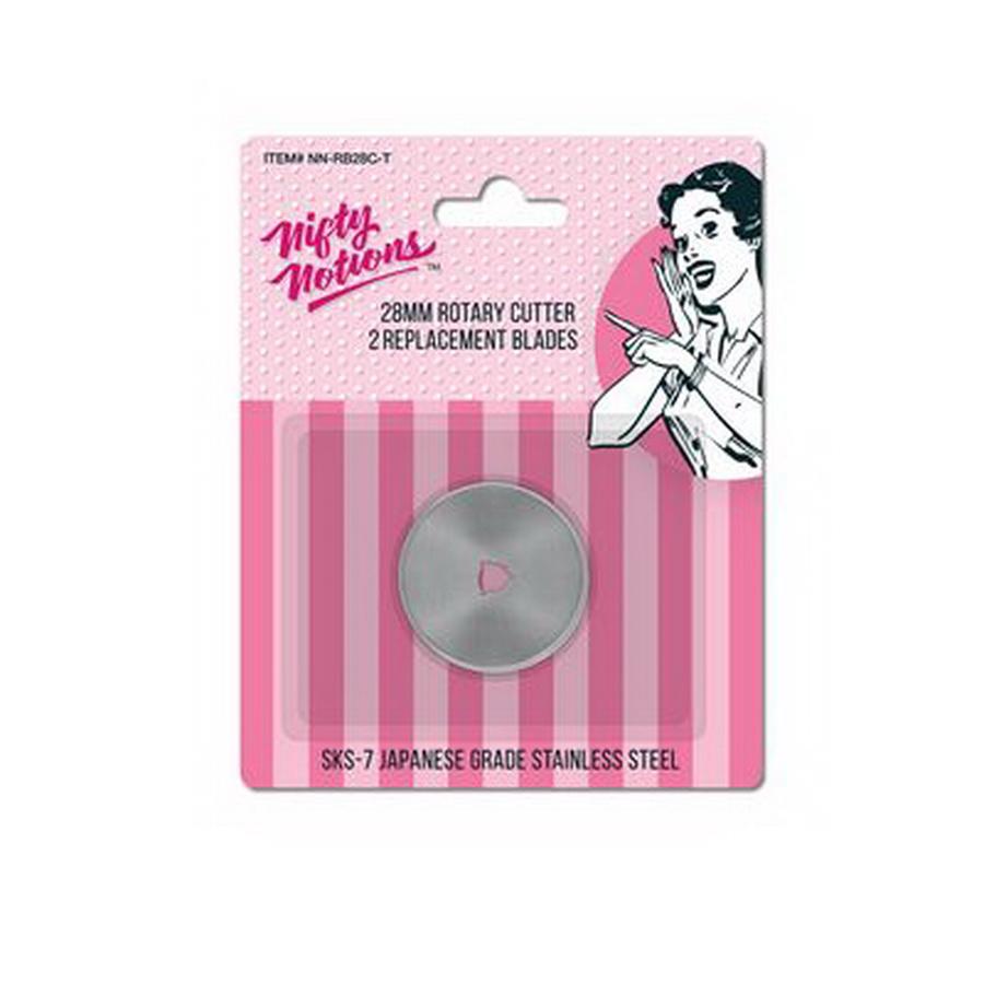 28MM Rotary Repl Blades 2ct