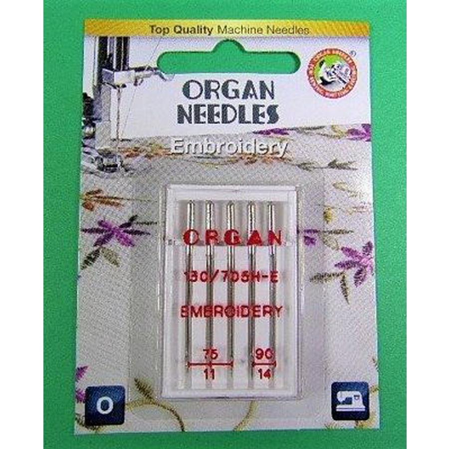 Ndl Organ Emb Asst Card/5 - Sewingmachinesplus.com