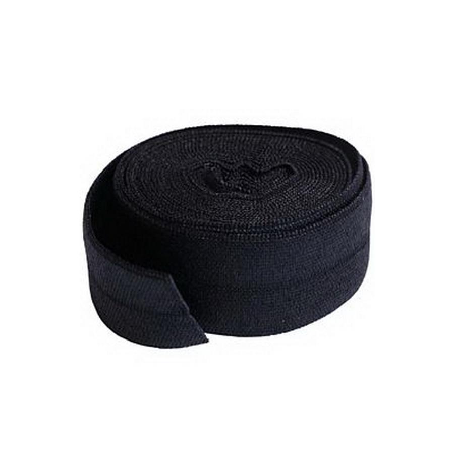 Fold - over Elastic - 3/4 in x 2 yard - Black - Sewingmachinesplus.com