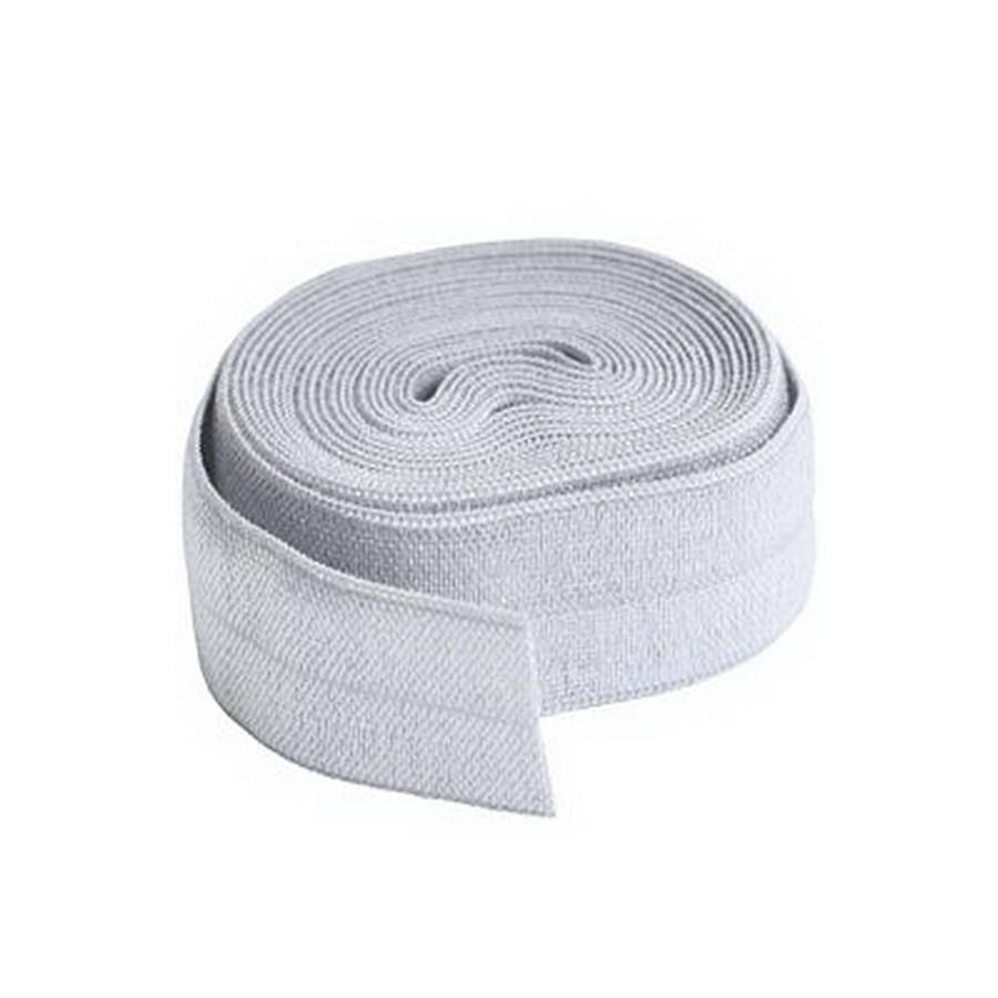 Fold - over Elastic - 3/4 in x 2 yard - Pewter - Sewingmachinesplus.com