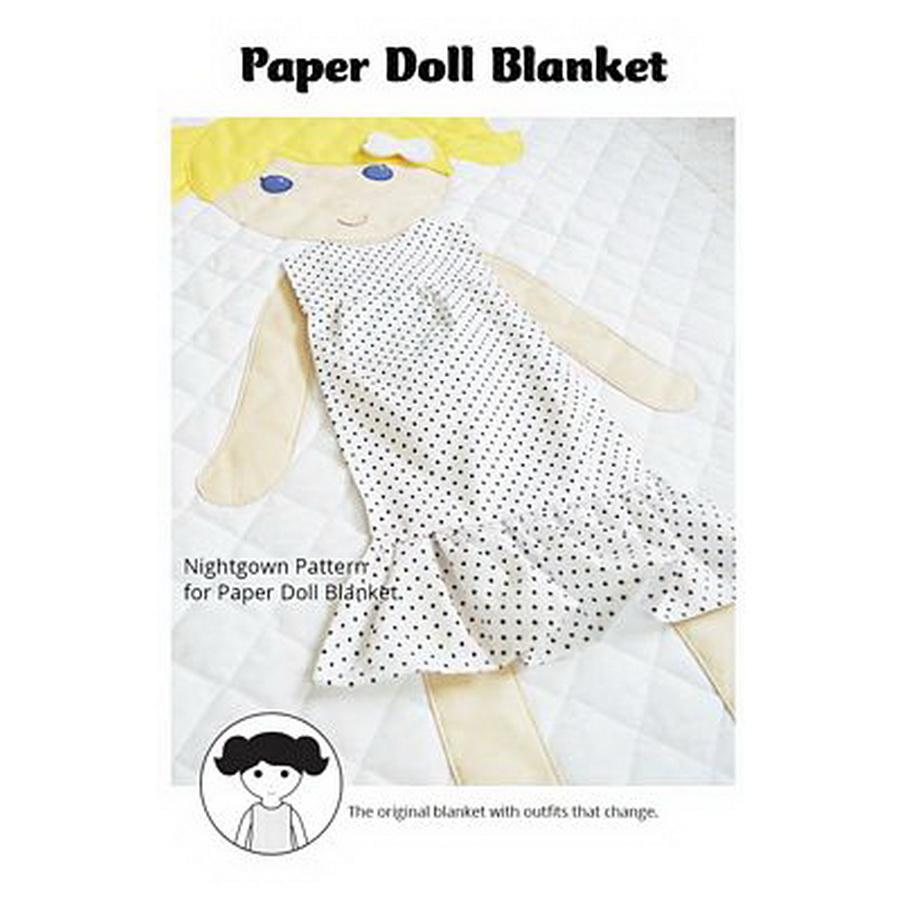 Paper Doll Blanket Pattern - Nightgown - Sewingmachinesplus.com