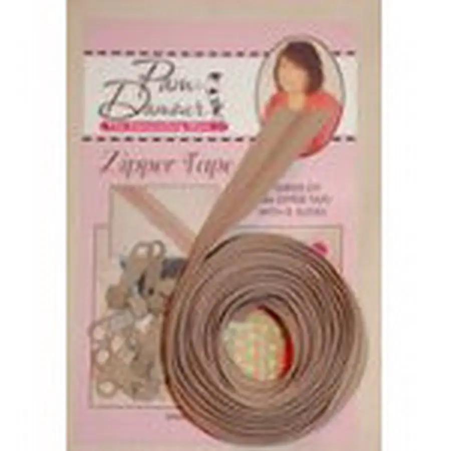Zipper Tape 3yds tan - Sewingmachinesplus.com