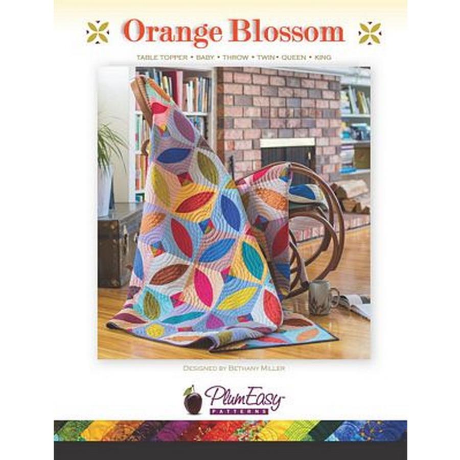 Orange Blossom Quilt Pattern - Sewingmachinesplus.com