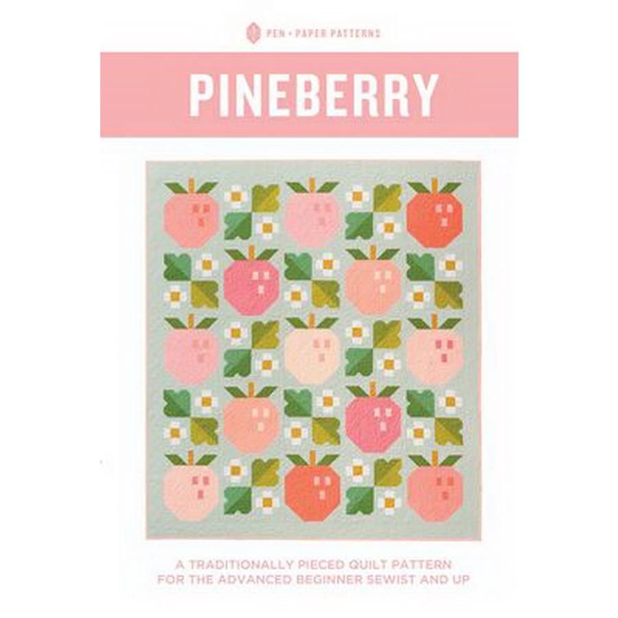 Pineberry Quilt Pattern - Sewingmachinesplus.com