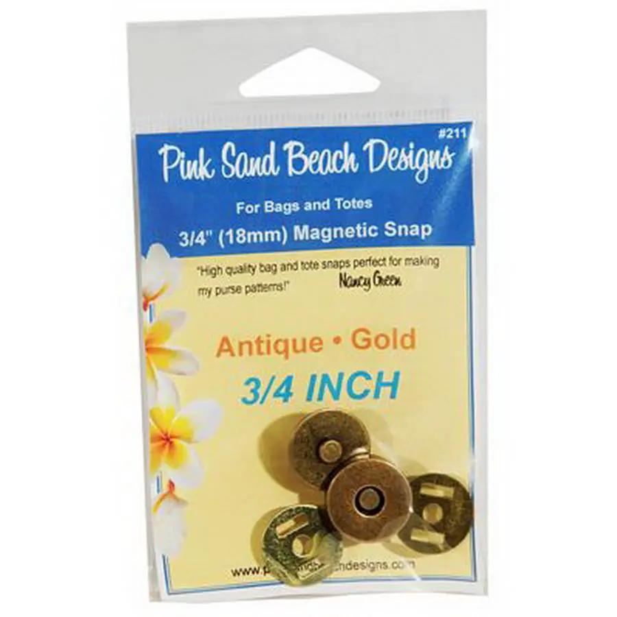 Magnetic Snap AntiGold 3/4in BOX03 - Sewingmachinesplus.com