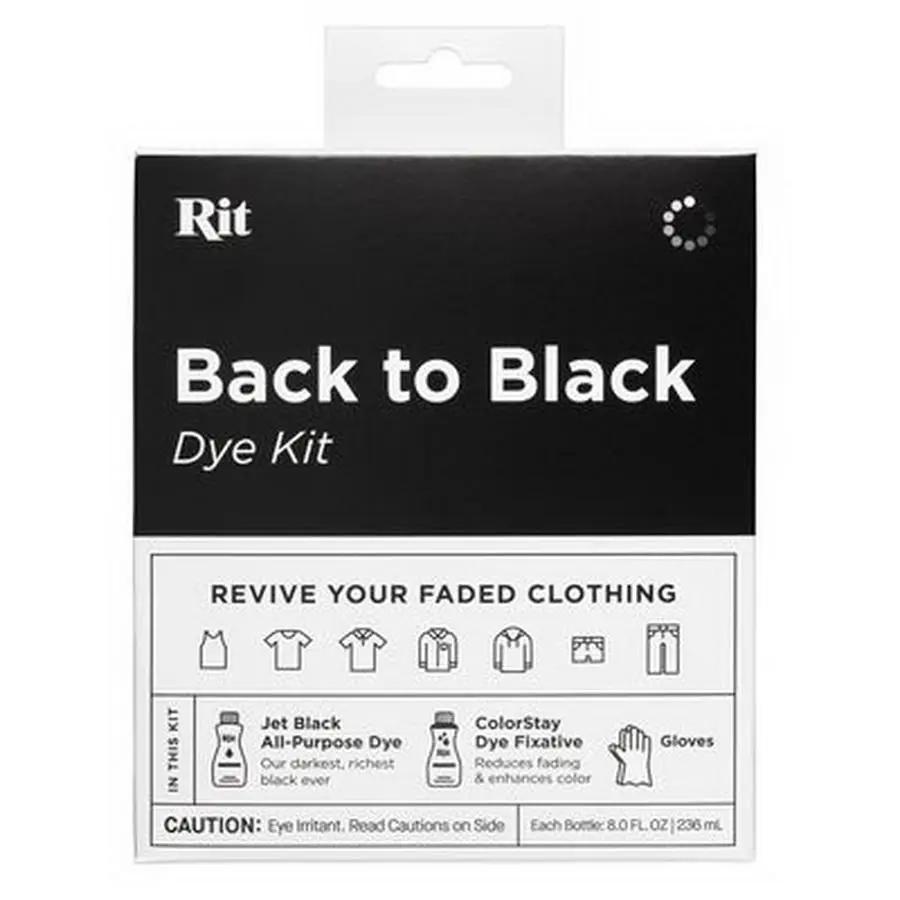 RIT Back to Black Dye Kit - Sewingmachinesplus.com