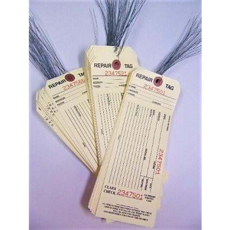 Repair Tag 3 - Part no adv/100 Tags - Sewingmachinesplus.com