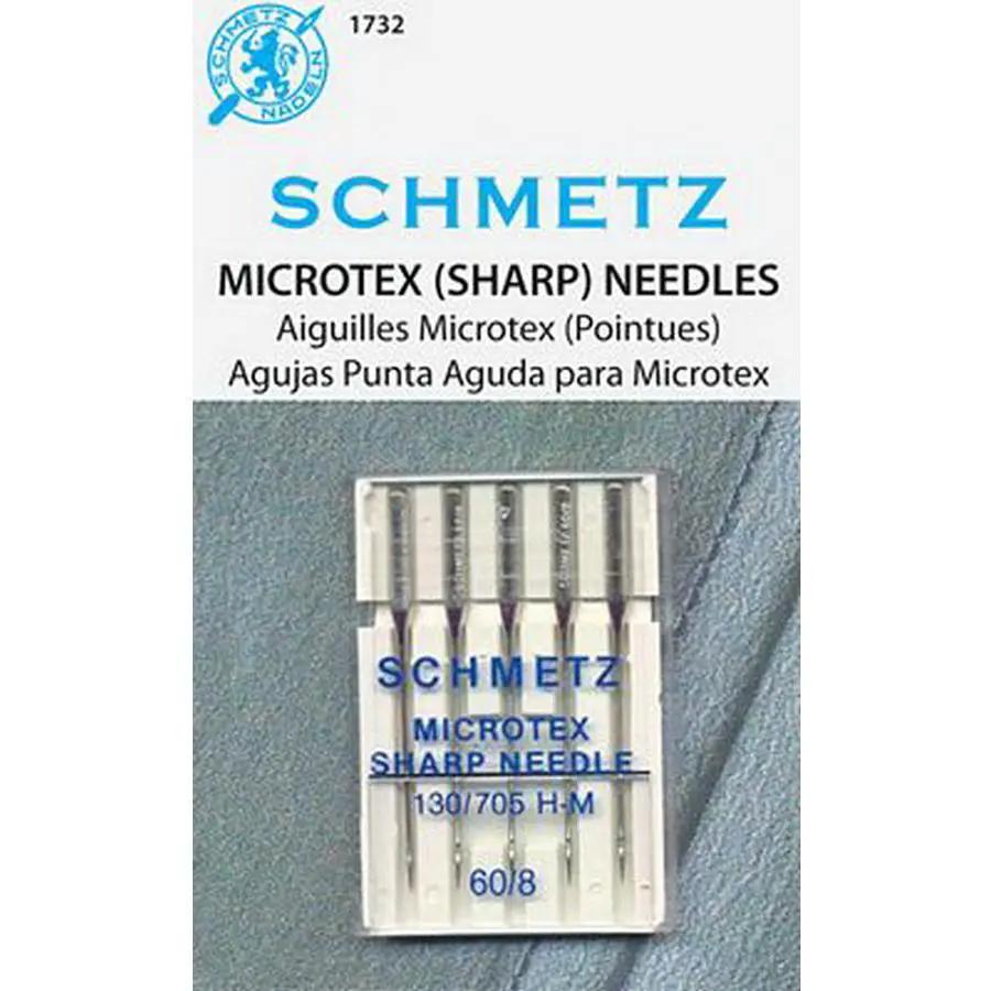 Schmetz Microtex 5 Pack sz8/60 - Sewingmachinesplus.com