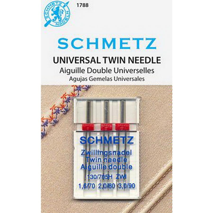 Schmetz Twin Asst sz70/80/90 - Sewingmachinesplus.com