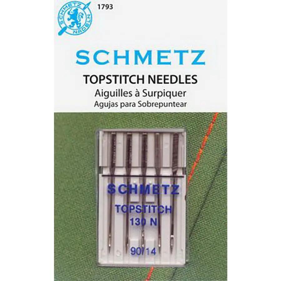 Schmetz Topstitch 5Pack sz14/90 (Box of 10) - Sewingmachinesplus.com