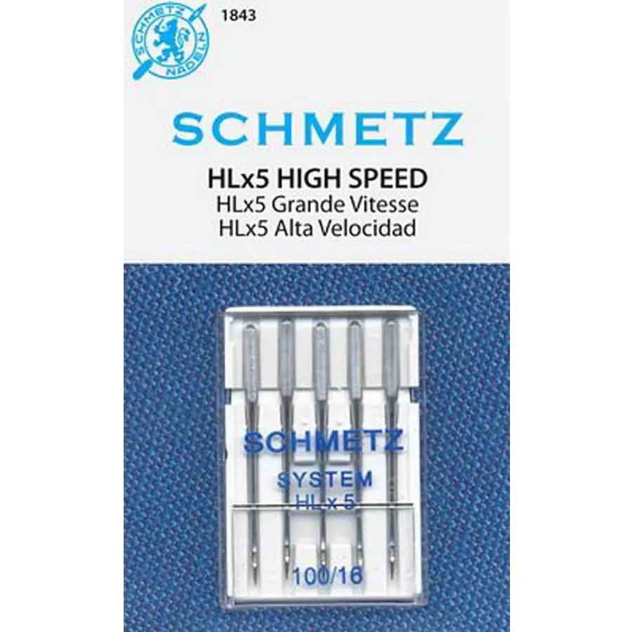 Schmetz HLx5 Quilt sz100/16 5p - Sewingmachinesplus.com