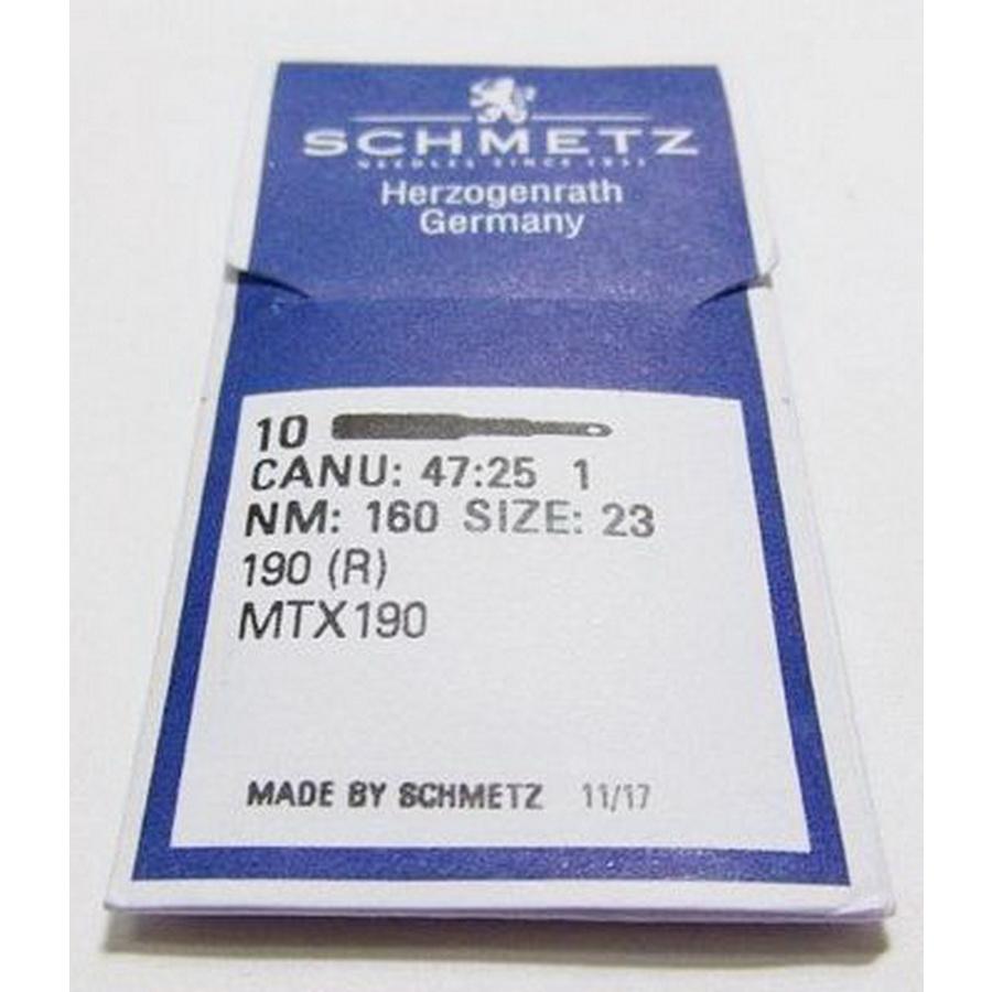 Schmetz 190R sz160/23 10/pkg - Sewingmachinesplus.com
