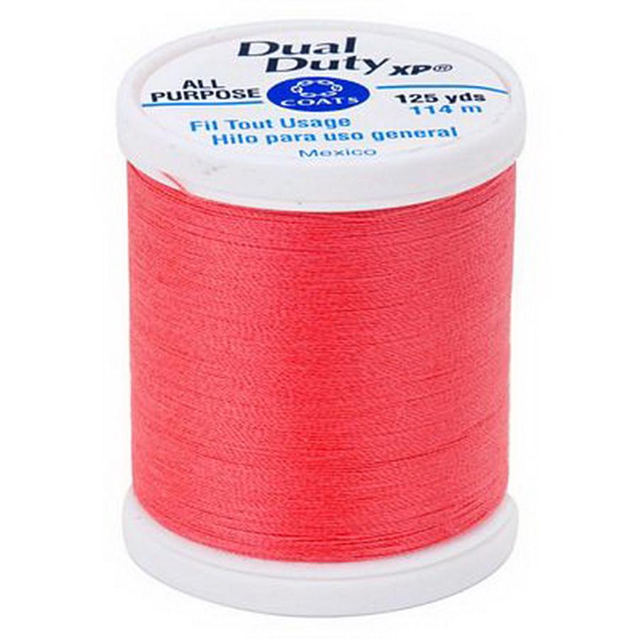 Dual Duty XP 125yds 3/box, Flamingo - Sewingmachinesplus.com