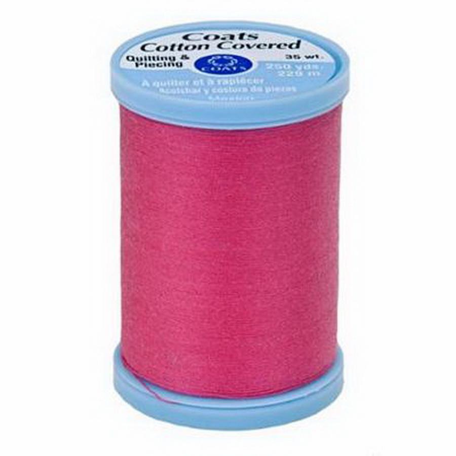 Coats Cotton Covered Thread 250yds, Hot Pink - Sewingmachinesplus.com