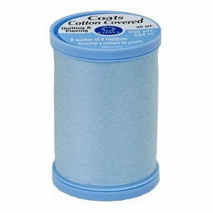 Coats Cotton Covered Thread 250yds, Icy Blue BOX03 - Sewingmachinesplus.com