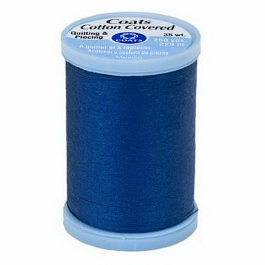 Coats & Clark Coats Cotton Covered Thread 250yds Yale Blue (Box of 3) - Sewingmachinesplus.com