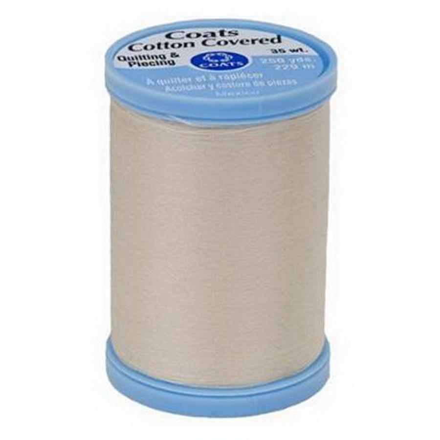 Coats Cotton Covered Thread 250yds, Natural - Sewingmachinesplus.com