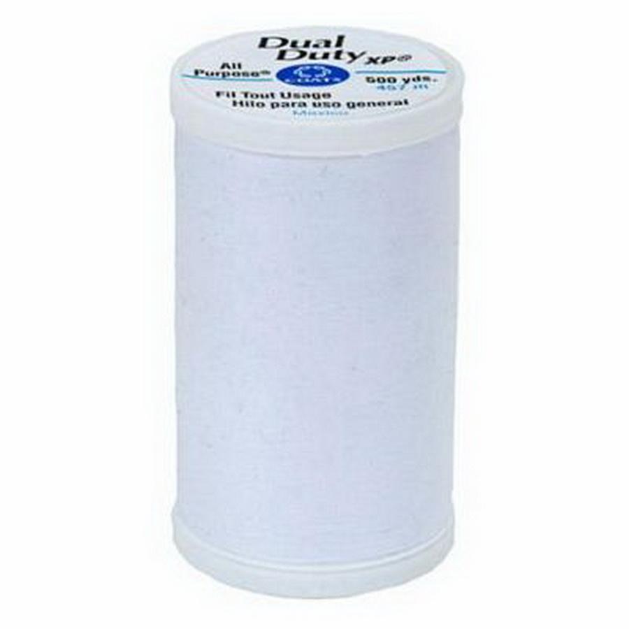 Dual Duty XP 500yds 3/box, White - Sewingmachinesplus.com
