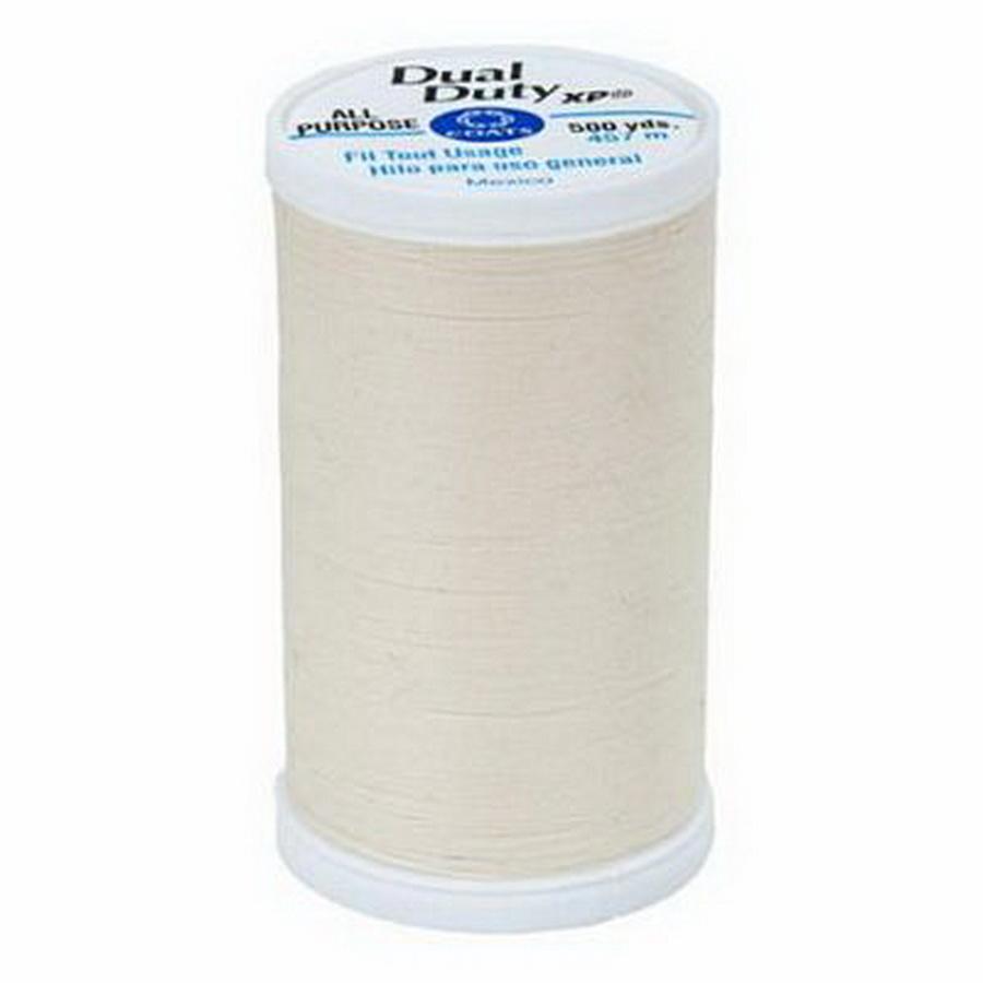 Coats & Clark Dual Duty XP 500yds 3/Box Crm (Box of 3) - Sewingmachinesplus.com