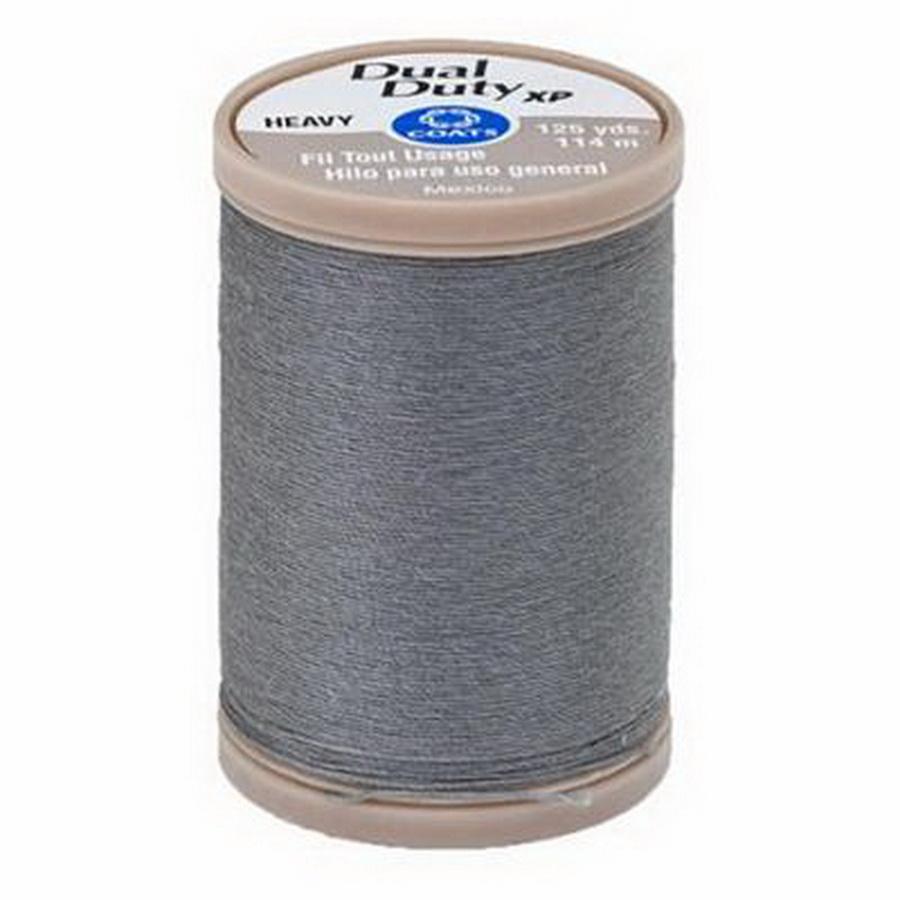Dual Duty XP Heavy 125yds 3/box, Slate - Sewingmachinesplus.com