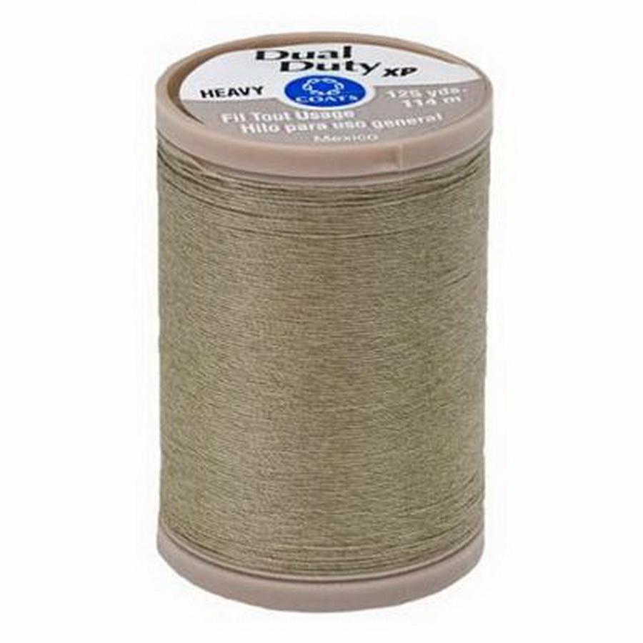 Dual Duty XP Heavy 125yds 3/box, Green Linen - Sewingmachinesplus.com