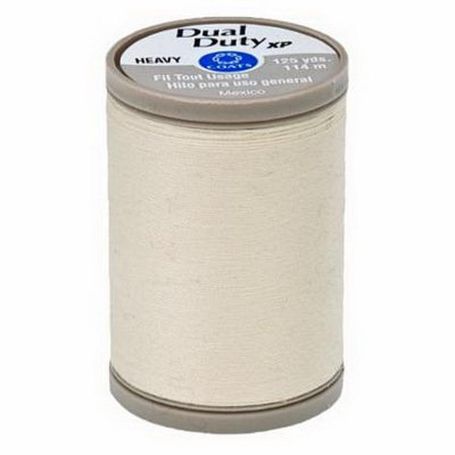 Dual Duty XP Heavy 125yds 3/box, Cream - Sewingmachinesplus.com
