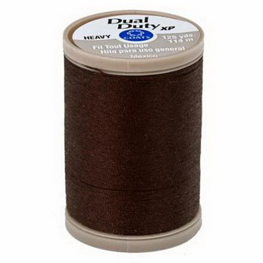 Dual Duty XP Heavy 125yds 3/box, Chona Brown - Sewingmachinesplus.com