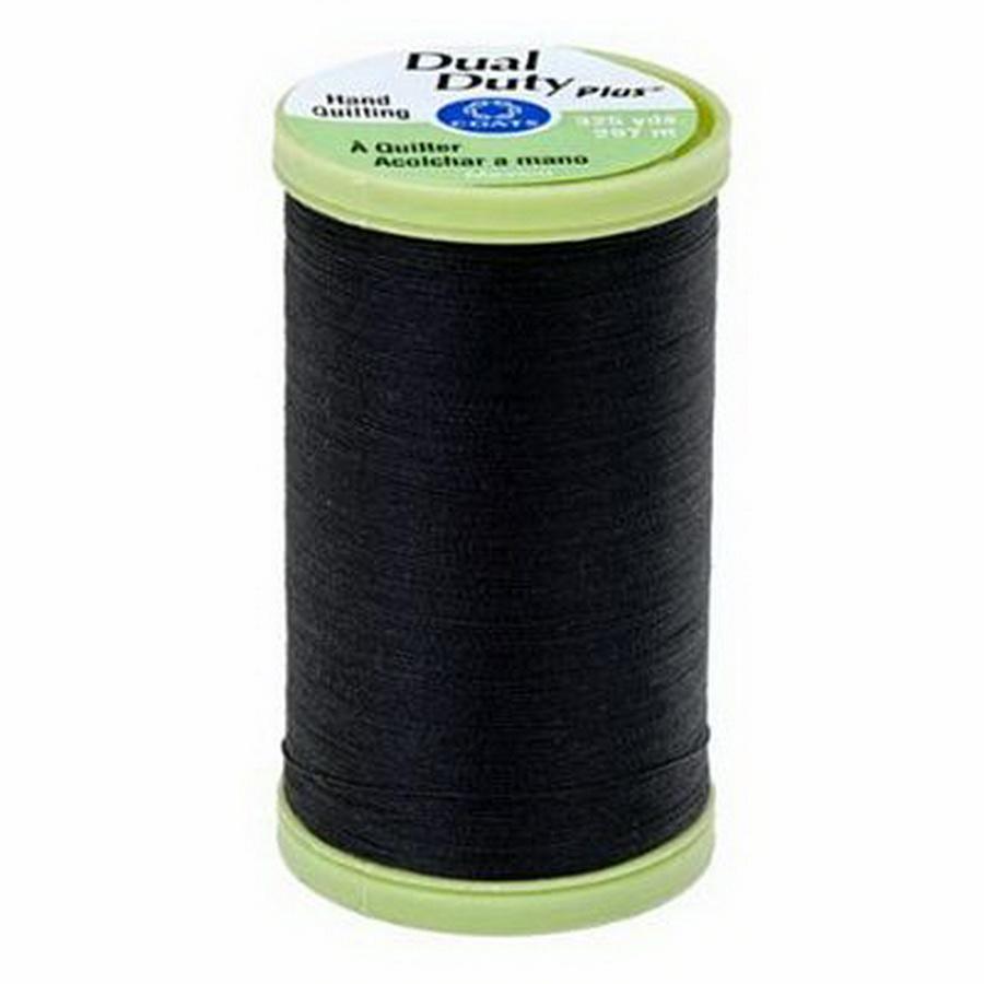 Coats & Clark Dual Duty Plus 325 yds Black (Box of 3) - Sewingmachinesplus.com